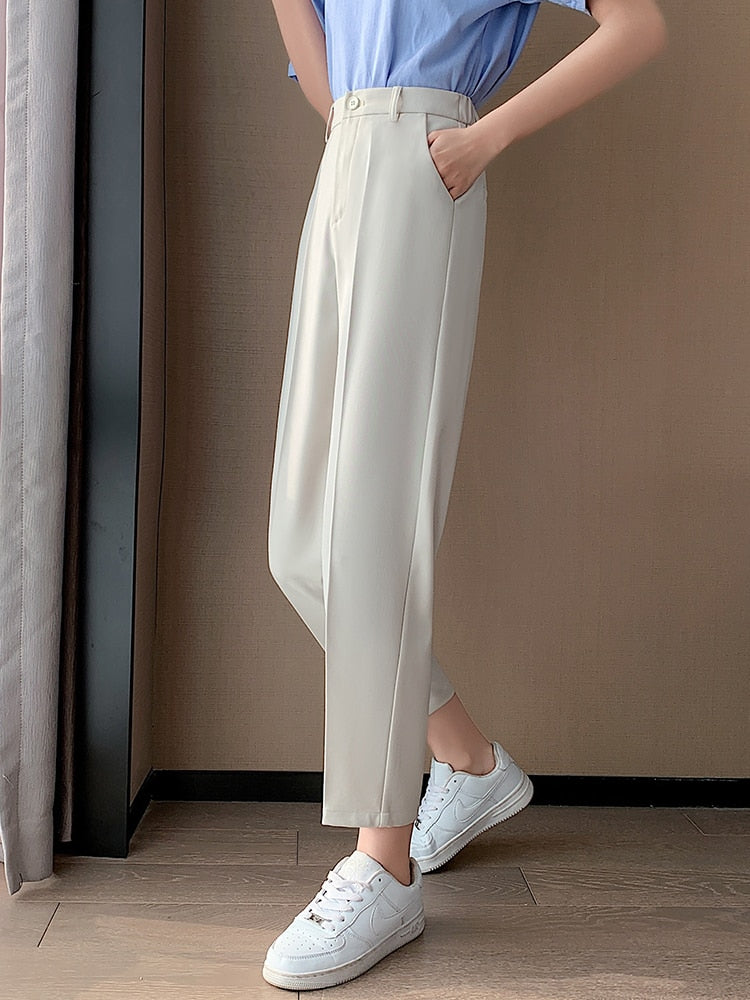 Owais מכנסיים ארוכים מחוייטים