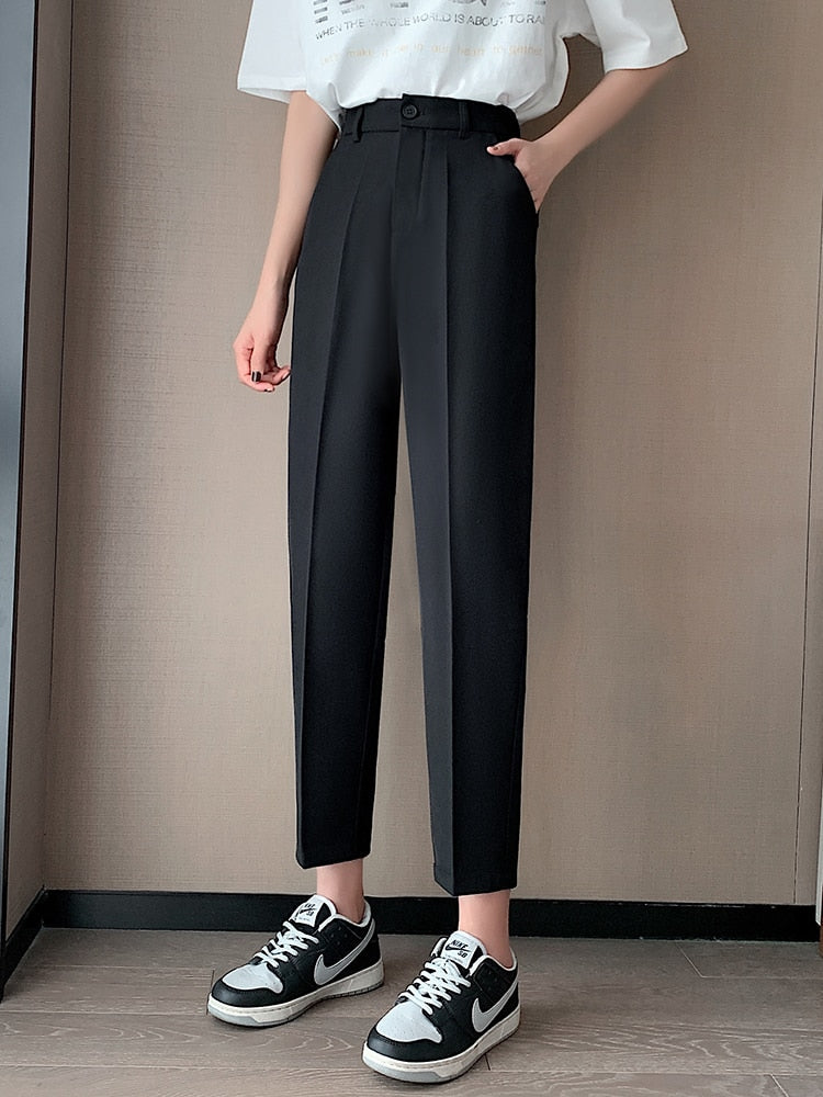 Owais מכנסיים ארוכים מחוייטים