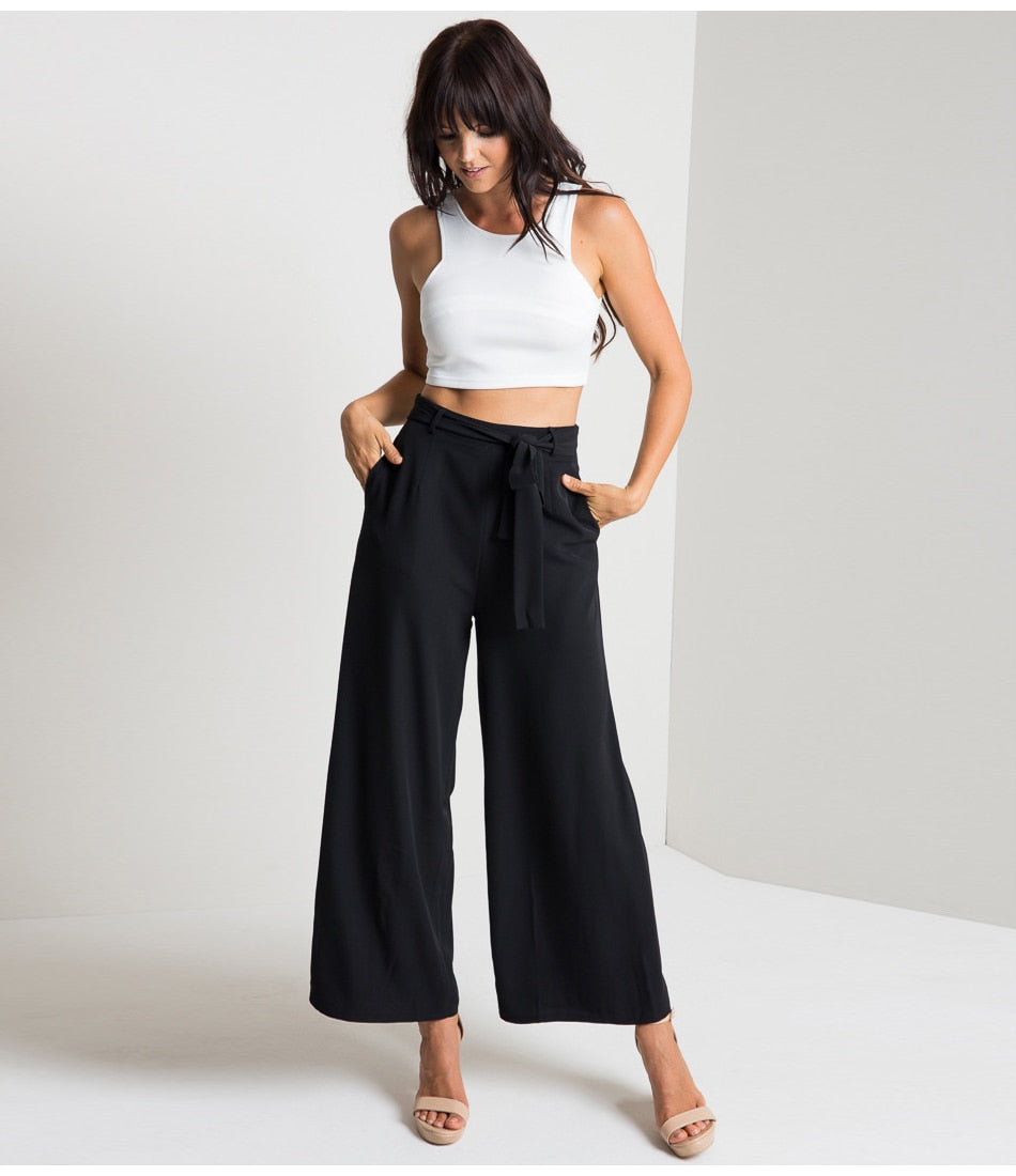 Chase מכנסיים בגזרה מתרחבת